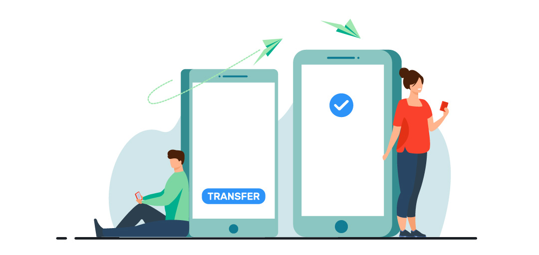 Transfer Data from Android to Android