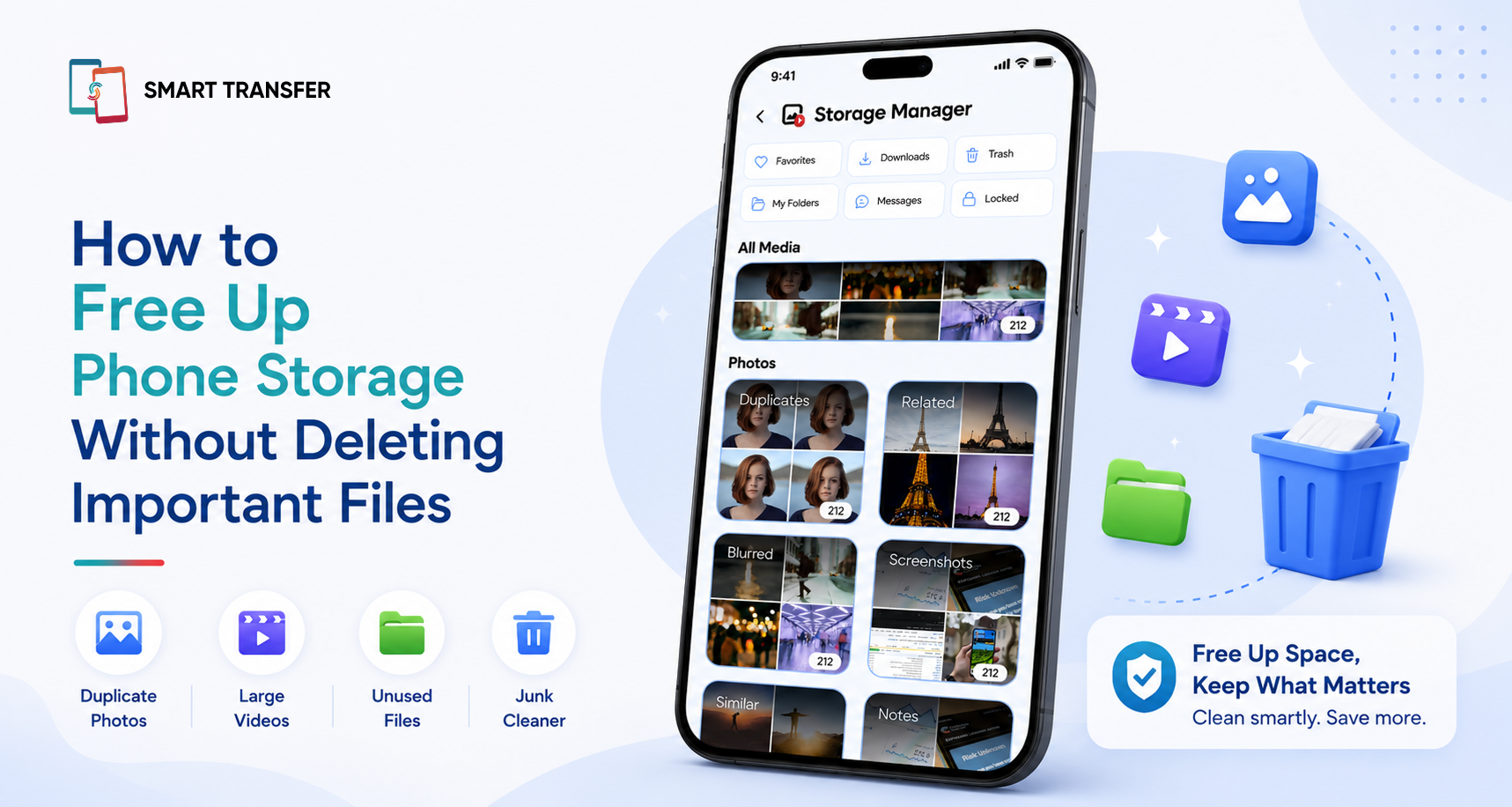 Free Up Phone Storage Without Deleting Important Files