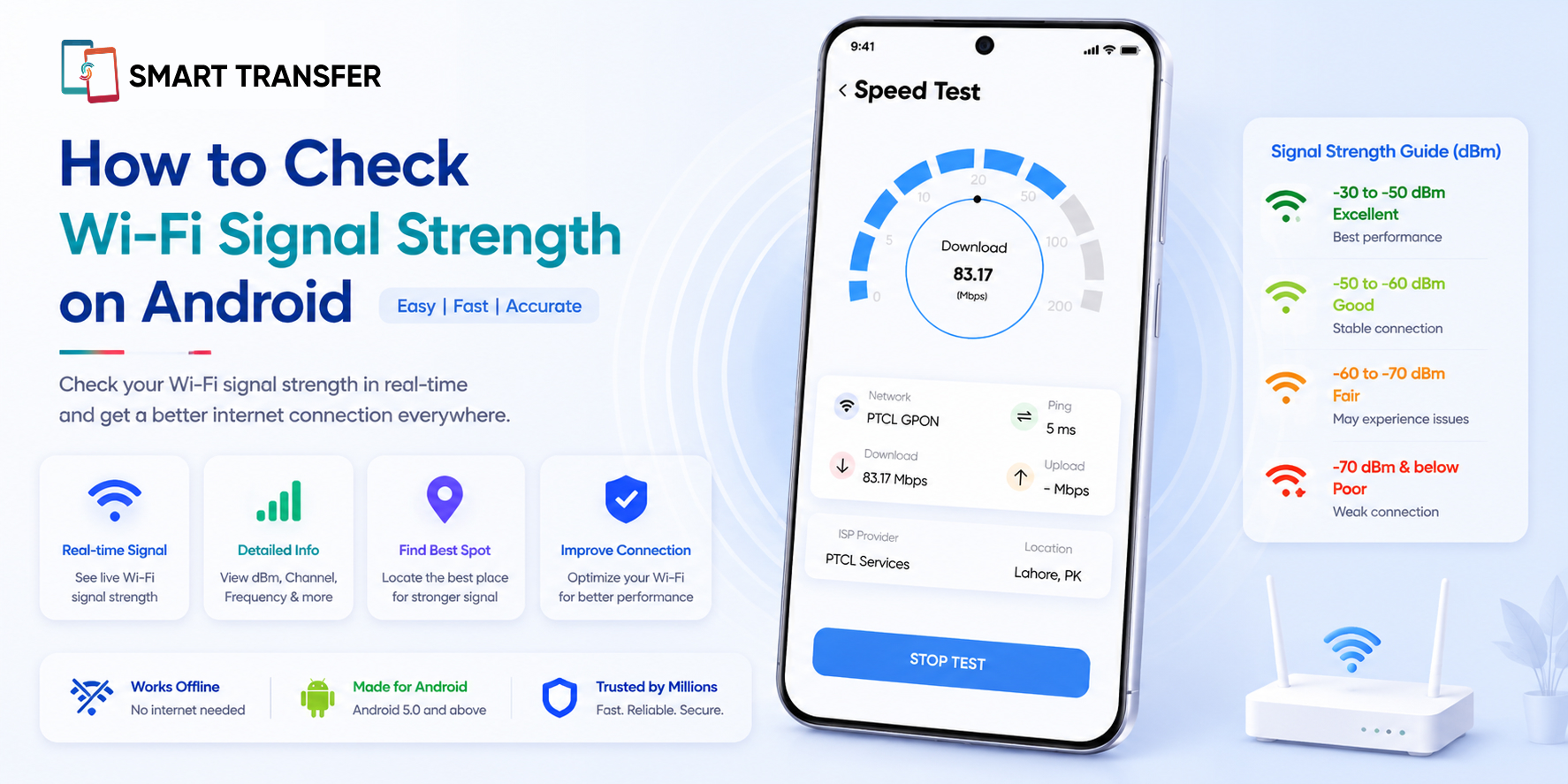 How to Check Wi-Fi Signal Strength on Android