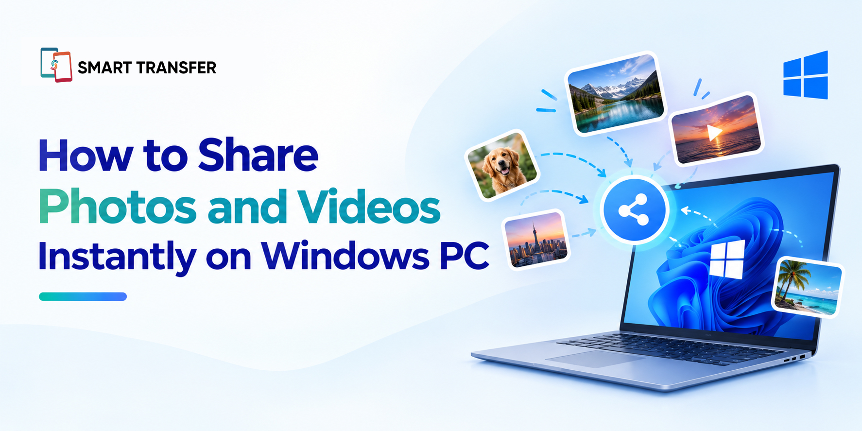 Share Photos and Videos on Windows PC
