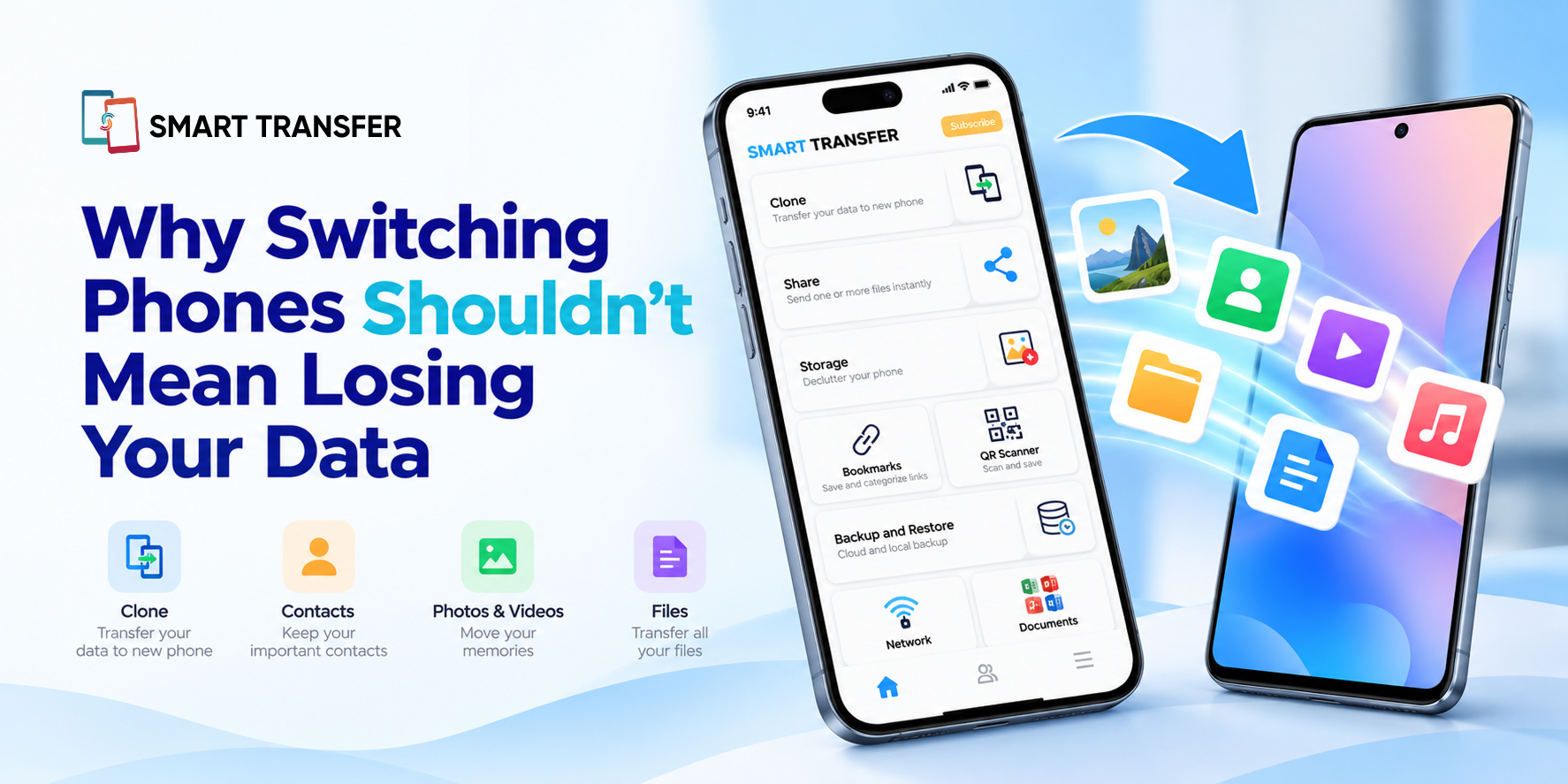 Switch Phones Without Losing Your Data | Smart Transfer